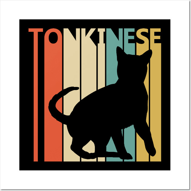 Vintage Tonkinese Cat Owner Gift Wall Art by GWENT